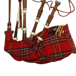 NAQQASH SPORTS Bagpipes en bois de rose WA-001 Clé Sib Finition polie Instrument de pratique et de performance pour enfants et adultes - Product Image 6