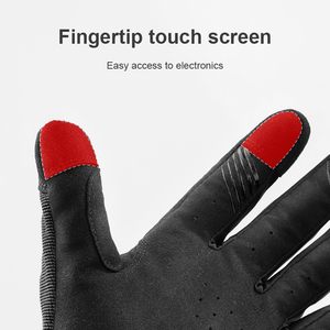 Gants de cyclisme pour hommes et femmes - Équipement de vélo avec bandes réfléchissantes et coussinets antidérapants et amortisseurs pour vélo/VTT/entraînement - Product Image 3