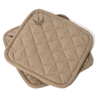Maniques et protège-plats – Fabricant indien – Couleur unie – Ensemble maniques et protège-plats à prix abordable pour la cuisine et le bureau