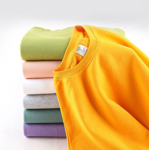 Camiseta de Manga Corta para Hombre, 100% Algodón, Cuello Redondo, Color Sólido, Corte Regular, Informal, Tejido Transpirable, Lisa - Product Image 1