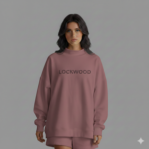 Sudadera extragrande de cuello alto para mujer, lista para producción, de invierno, con tejido transpirable de secado rápido, personalizable, de alta calidad - Product Image 1