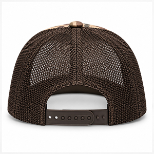 Casquette Trucker Rétro Marron Camouflage Canard Style Vintage 112 avec Dos en Maille et Patch Personnalisé – Casquette Décontractée Printemps-Été - Product Image 2
