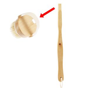 Brosse de bain de 15 pouces avec long manche détachable, éponge exfoliante pour le corps, outil pour le soin du dos - Product Image 2