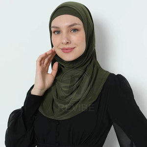 Hiyab Moderno de Estilo Moderno, Hiyab Moderno de Aspecto Fresco, Hiyab Moderno de Tela Cómoda, Hiyab Moderno para Uso Casual - Product Image 2