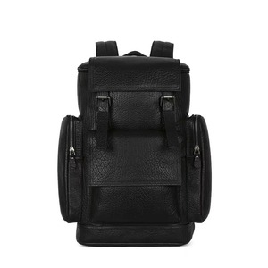 Urban Vintage Leather <b>Backpack</b> <b>Waterproof</b> Anti-Theft Laptop Rucksack Genuine Leather Business Pack LBP-0412 - Product Image 3