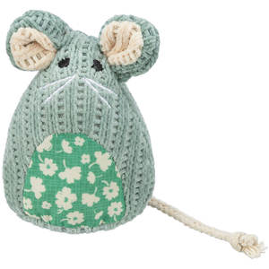 11 cm Seated Fabric Catnip <b>Mouse</b> Pet Interactive and Movement <b>Toy</b> - Product Image 1