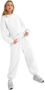 <b>Women's</b> Oversized Hoodie Tracksuit Set Premium Fleece Hoodie <b>Jogger</b> Set For <b>Women</b> <b>Women's</b> Athleisure Hoodie And Sweatpants Set - Product Image 5