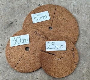 Vietnam Factory of Coir Mulch <b>Mat</b> Round Shape for Plant and <b>Garden</b> Care Weed <b>Mat</b> Suppression Coco Fiber <b>Mat</b> Ring for Tree Growth - Product Image 1