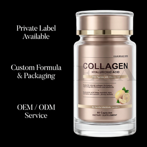 Cápsulas de Colágeno y Ácido Hialurónico Certificadas por GMP, Suplemento Nutricional Diario, Fabricante - Product Image 4