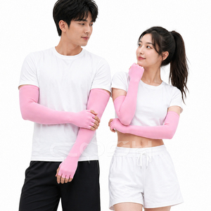 Women’s UV Protection Fingerless Gloves Stretchy Arm Sleeves For Sun Protection Driving And Fitness - Product Image 1