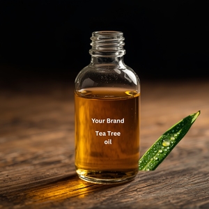 น้ำมันหอมระเหยทีทรีเกรดอโรมาเธอราพี กลั่นด้วยไอน้ำจากออสเตรเลีย จำหน่ายแบบขายส่งในบรรจุภัณฑ์ขนาดใหญ่ - Product Image 1