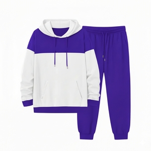 Conjunto Deportivo para Hombre 2025, 2 Piezas, Sudadera con Capucha + Pantalones con Cordón, Ropa Deportiva Masculina para Correr, Otoño - Product Image 6