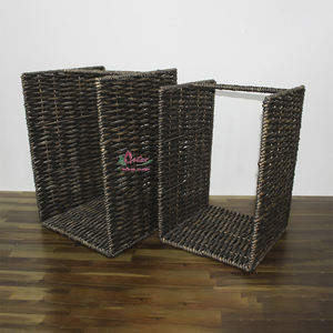 Artex Dong Thap Factory Vietnam Handwoven Decorative Storage Wicker <b>Log</b> <b>Basket</b> Set for Firewood <b>Logs</b> - Product Image 3