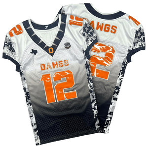 Neon Color American Football Jersey Men Youth Bright Bold Breathable Quick Dry Custom Team Logo OEM Wholesale Pakistan Factory - Product Image 4