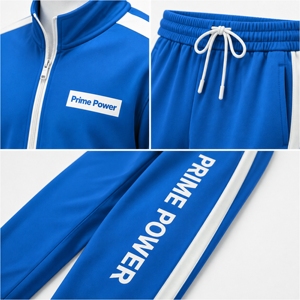 Women Matching Tracksuit Set Two Piece Sports Jacket Track <b>Pants</b> Gym Running Fitness Casual Activewear Wholesale Supplier - Product Image 5