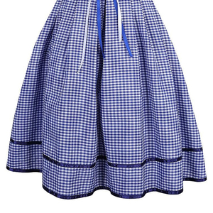 Robe Dirndl décontractée personnalisée, imprimée, lavable et respirante pour femme, broderie allemande Oktoberfest, unie, longueur genou, demi-manches - Product Image 5