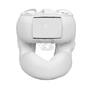 Casque de boxe sur mesure, nouveau style, fabricants OEM, équipement d'entraînement, protection de la tête, provenance du Pakistan, vente en ligne. - Product Image 3