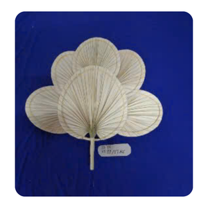 Abanico Plegable Hecho a Mano con Hojas de Palma de Bambú para Decoración de Fiestas de Halloween y Acción de Gracias, Recuerdo y Regalo - Product Image 3