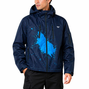 Veste coupe-vent thermochromique tendance pour homme, veste réactive thermiquement, légère et de couleur changeante, OEM - Product Image 5