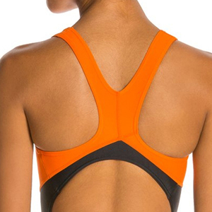 Short de bain personnalisé Rainbow à taille haute et épaules dénudées, respirant à l'avant, séchage rapide, imperméable, anti-UV, écologique - Product Image 5