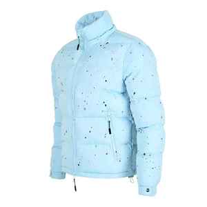 High Quality Canvas <b>Men's</b> <b>Puffer</b> <b>Jacket</b> Winter Wear Lightweight Breathable Stand Collar Front Logo Warm Casual Outdoor <b>Jacket</b> - Product Image 6