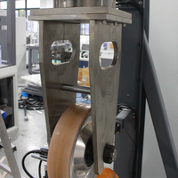 Probador de Ruedas de Montaña Rusa, Equipo de Prueba de Durabilidad de Ruedas de Atracciones