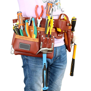 OEM Service Reasonable Price Latest Style <b>Leather</b> <b>Tool</b> Bags High Quality Latest Design <b>Leather</b> <b>Tool</b> Bags - Product Image 2