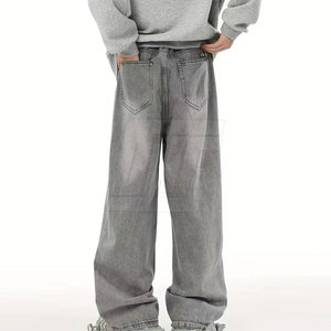 Fashion <b>Men</b> <b>Baggy</b> Pants Relaxed Fit Loose Straight Leg <b>Trousers</b> Casual Everyday Streetwear Bottoms Wholesale Clothing - Product Image 4