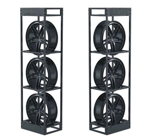 Expositor de Ruedas de Coche Portátil y Ecológico, Resistente, Personalizado, para Tiendas de Conveniencia y Almacenes, Estilo Moderno - Product Image 4