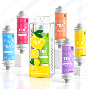 Filtre de Douche Parfumé au Pamplemousse Coréen à la Vitamine C TEA' – Qualité Supérieure, OEM ODM, Marque Personnalisée - Product Image 1