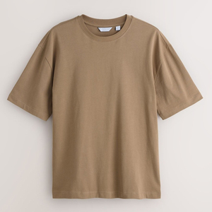 T-shirt Homme Uni 100% Coton Manches Courtes Col Rond Coupe Ample Décontractée Jersey Respirant Séchage Rapide Anti-boulochage Frontal - Product Image 2