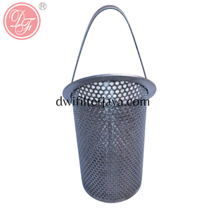 Stainless Steel 316/304 <b>Basket</b> Strainer Screen Filter with Handle 150 psi Max Pressure 2 GPM Flow Rate - Product Image 4