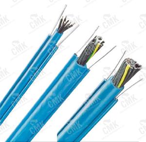 Cable de control flexible de cobre para grúa con doble alivio de tensión, 300/500V, de alta resistencia, con cubierta negra, 125A, para suministro de energía EOT en grúas - Product Image 6