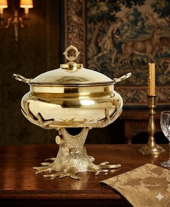 High Quality Stainless Steel <b>Buffet</b> Dish Set Elegant Catering Food <b>Warmer</b> At Best Price - Product Image 3