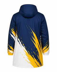 SALSTAR Parka con Capucha para Hombre, Manga Larga, Impermeable, Deportiva, con Estampado, Poliéster, Cierre de Cremallera, Logotipos Personalizados, Suministro de Fábrica - Product Image 2