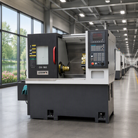 Tour CNC à lit incliné compact avec tourelle servo à 10 postes pour tournage de haute précision pour broches de précision et barres de 45 mm LK-160