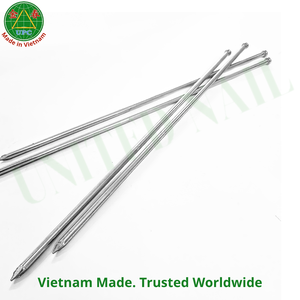 11.6" Steel Bright Iron Bulk Loose Steel <b>Nails</b> with Smooth Shank Type for Building Projects From Vietnam | clavo de uso general - Product Image 2