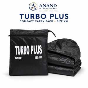 Turbo <b>Plus</b> 1.8 Long Coat Free <b>Size</b> Waterproof Outdoor Raincoat-Lightweight Protection - Product Image 3