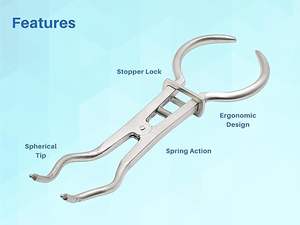 คีมเจาะยางคุณภาพสูงสำหรับงานทันตกรรม เครื่องมือทันตกรรมสำหรับการรักษารากฟัน - Product Image 5