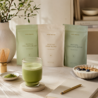 OAZVITA Poudre de boisson énergétique apaisante au matcha et L-Théanine pour la concentration OEM