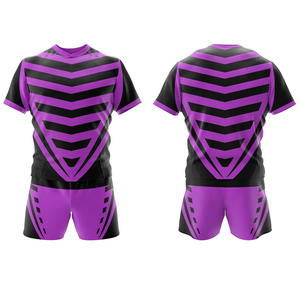 Camiseta de Rugby en Oferta, Uniforme de Rugby con Logotipo Bordado, Ropa Deportiva de Verano, Nueva Camiseta de Rugby Personalizada para Equipos - Product Image 3
