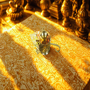 Diya multiusos utilizado en ocasiones familiares, ideal para la noche de Diwali, día sagrado, ecológico, hecho a mano, listo para enviar. - Product Image 1