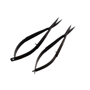 Precision Curved Sharp Stainless Steel Spring Scissors Nail Cuticle Care Tool with Steel Handle Custom Logo at Reasonable Price - Product Image 1