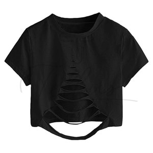 Crop <b>Tops</b> for Women Summer Clothes Women Cotton Crop <b>Top</b> T-shirts Blank Women's T Shirts Crop <b>Top</b> T-shirts - Product Image 1