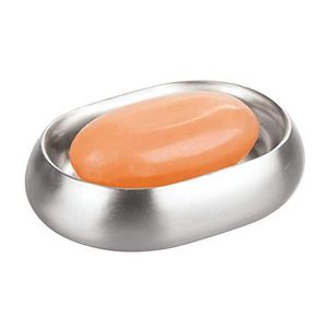 Modern Eco-Friendly Luxury/Classic <b>Bathroom</b> Metal Soap Dish for Sink Area with <b>Drain</b> Design to Keep Soap Dry Longer Time - Product Image 4