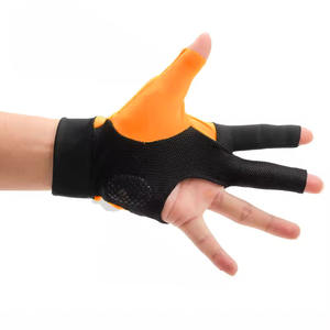 Gants antidérapants neufs pour billard et snooker, professionnels, à trois doigts, fins, respirants, pour la compétition - Product Image 5