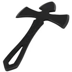 Hacha Táctica de Doble Hoja de Acero Inoxidable Hecha a Mano por BA Enterprises, Acero Forjado de Grado Industrial para Uso de Supervivencia - Product Image 2