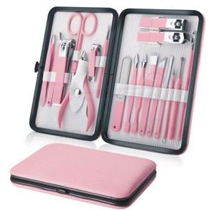 Ensemble de coupe-cuticules et repousse-cuticules en acier inoxydable avec logo personnalisé, outils professionnels de manucure et pédicure, équipement de beauté en gros - Product Image 6