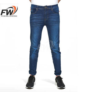 Pantalon en jean pour homme de qualité supérieure, anti-rides, tendance, personnalisé, respirant, très demandé, en matière douce de première qualité - Product Image 1