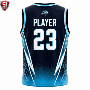 Uniforme de Baloncesto Personalizado con Impresión por Transferencia de Calor, Conjunto de Camiseta sin Mangas con Tirantes Ajustables y Pantalones Cortos, Ligero, para Deportes - Product Image 2